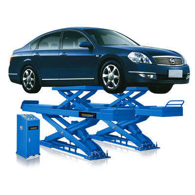 गुणवत्ता  Hydraulic 3.5 Ton Garage Car Scissor Lift 1800mm Double Level Scissor Alignment Lift फैक्टरी