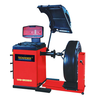 गुणवत्ता  Light Bus Truck Wheel Balancing Machine 10"-24" Rim 200kg Truck Wheel Balancer फैक्टरी
